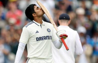 Shubman Gill equals greats Bradman, Gavaskar