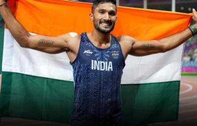 Tejaswin smashes decathlon national record for second time