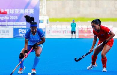 Asia Cup: Navneet, Mumtaz trick as India thrash Singapore