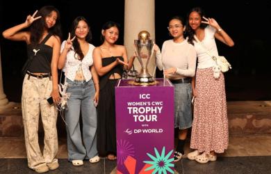 See How Guwahati Welcomed the Women's World Cup Trophy
