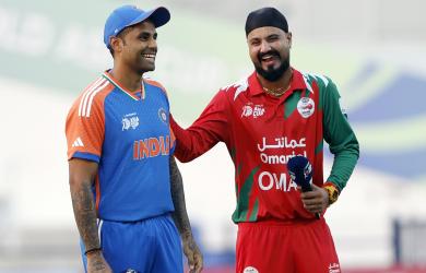 'I've become like Rohit..' Suryakumar jokes at toss