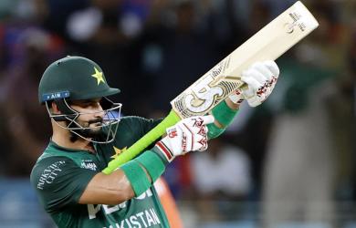 Farhan Celebrates 50 Vs India with 'Gun-Firing'