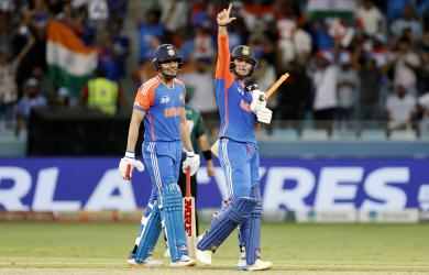 Abhishek reveals secret behind 'L' celebration against Pakistan