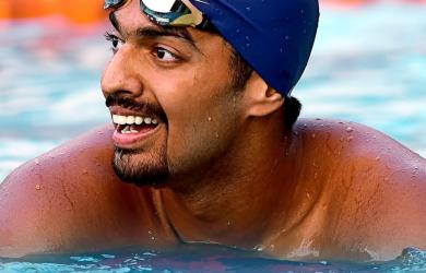 Indian swimmer shatters 16-year drought at Asian C'ships