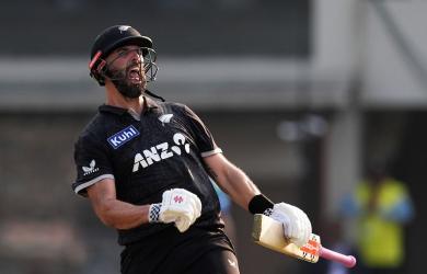 Daryl Mitchell nudges No 1 Virat Kohli off his perch