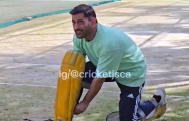 Thala Is Back! CSK legend Mahendra Singh Dhoni Hits Nets Ahead Of IPL 2026