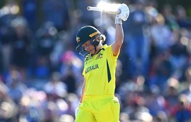 A nice way to sign off in the yellow, says Healy after ending ODI career with ton