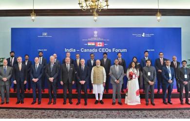 Modi Likens India-Canada Business Ties to T20 Cricket at CEOs Forum