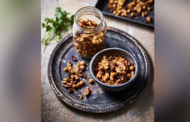 Recipe: Bombay Style Chick Pea Walnut Mix