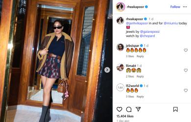 Janhvi Kapoor Goes Vintage To Stun Paris