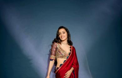 Navratri, Day 2: Glow In Sindoor Red