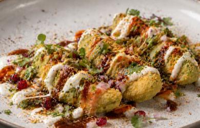 Recipe: Avocado Tempura Chaat