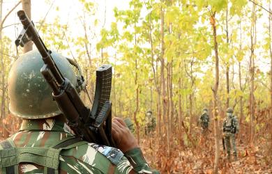Massive Maoist Arms Cache Seized In Chhattisgarh Forests