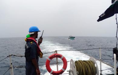 Cargo ship, fishing boat collide off Palghar in Maha; 15 sailors rescued