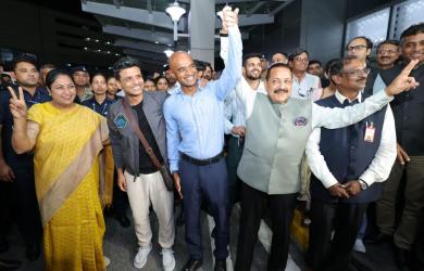 Shubhanshu Shukla, 2nd Indian in space, returns home