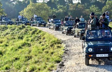 Tourists left stranded in the middle of jungle in Ranthambore