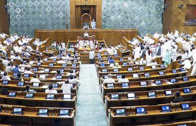 Oppn protests Bills on removal of arrested PM, CMs and ministers