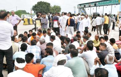 Wound inflicted by own people....: Jawan recounts toll plaza brutality