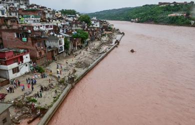 Thousands evacuated from flooded areas of Jammu