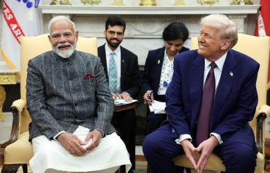 'Howdy Modi meant nothing': Oppn mocks PM after Trump's 25% tariff