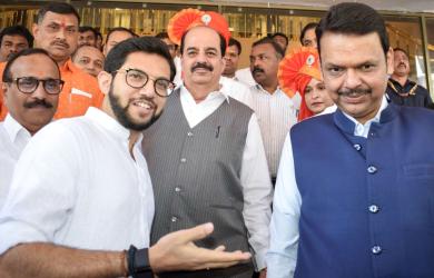 Did Aaditya Thackeray meet Fadnavis privately? Raut says...