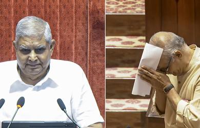 Opposition questions Dhankhar's sudden resignation as VP