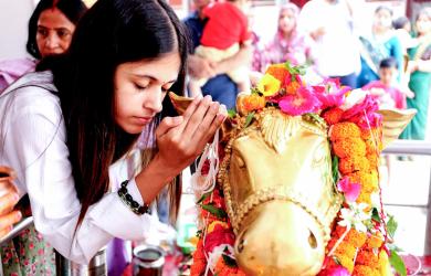 Making A Wish To Nandi