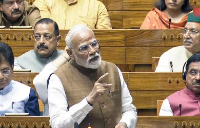No nation stopped India's anti-terror actions against Pak: Modi in LS