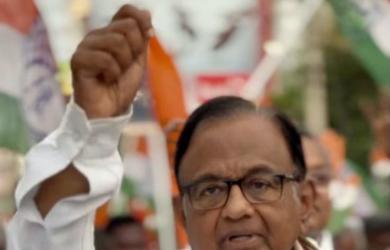'Lie, distortion': Chidambaram rebuts Shah's Afzal Guru execution delay claim