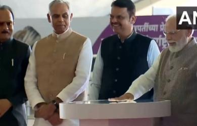 Modi inaugurates Navi Mumbai airport, metro to Cuffe Parade