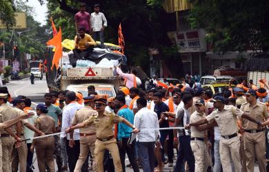 Video calls to Jarange, CCTV: How Mumbai police handled Maratha protest