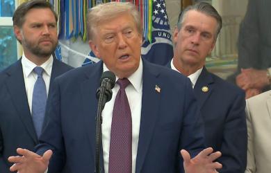 We get along with India very well, but...: Trump on tariff row