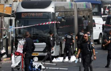 Five killed, 12 injured as terrorists open fire at bus in Jerusalem