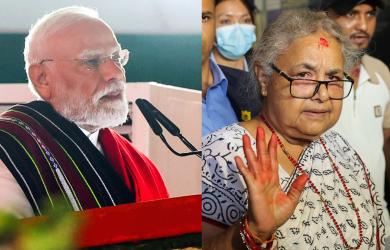 Shining example of...: Modi on Nepal's Interim PM
