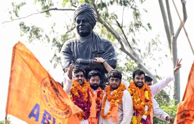 ABVP wrests key positions in DUSU polls, NSUI limited to one seat