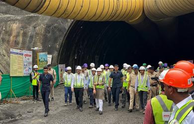 Mumbai-Ahmedabad bullet train hits Ghansoli tunnel breakthrough