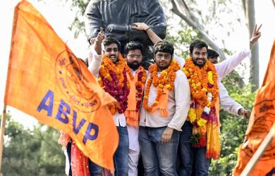 ABVP sweeps Hyderabad University students' union poll