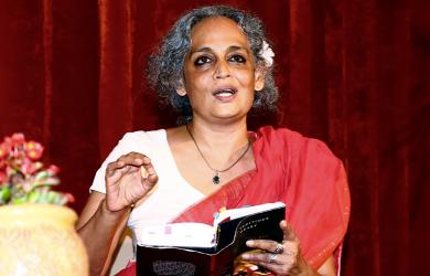 HC told Arundhati Roy book has disclaimer against smoking