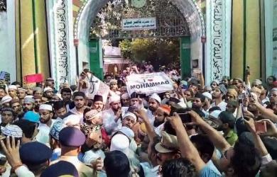 Cleric held after 'I Love Muhammad' row turns violent