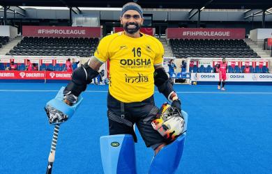 Ahead of WC, Sreejesh mentors juniors with books and belief