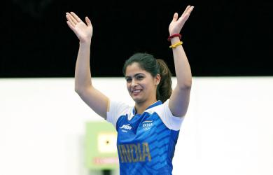 Manu bags bronze at Asian Shooting Championships