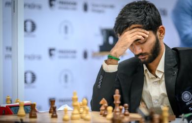 Gukesh suffers shock defeat, drops in standings in St. Louis