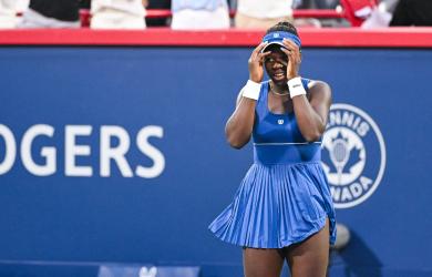 PIX: Canadian teen Mboko stuns Gauff in Montreal