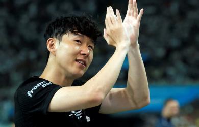 Son breaks down in final Spurs game
