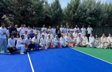 Pickleball debuts in North Kashmir with new courts in Baramulla