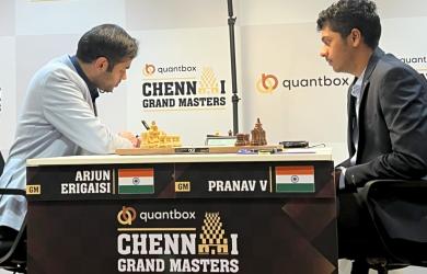 Chennai Grand Masters: Arjun Erigaisi set for Keymer test