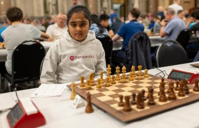 Youngest Indian-origin chess prodigy defeats Grandmaster