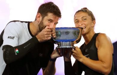 PIX: Errani-Vavassori retain US Open mixed doubles crown