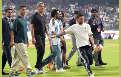 PIX: A Dream Night at Wankhede as Messi Comes Calling