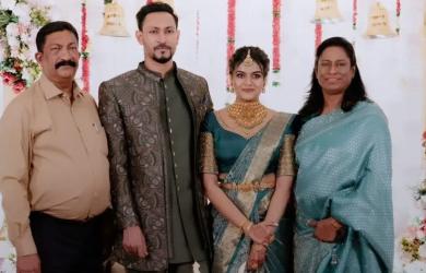 PT Usha's son Vignesh gets engaged!